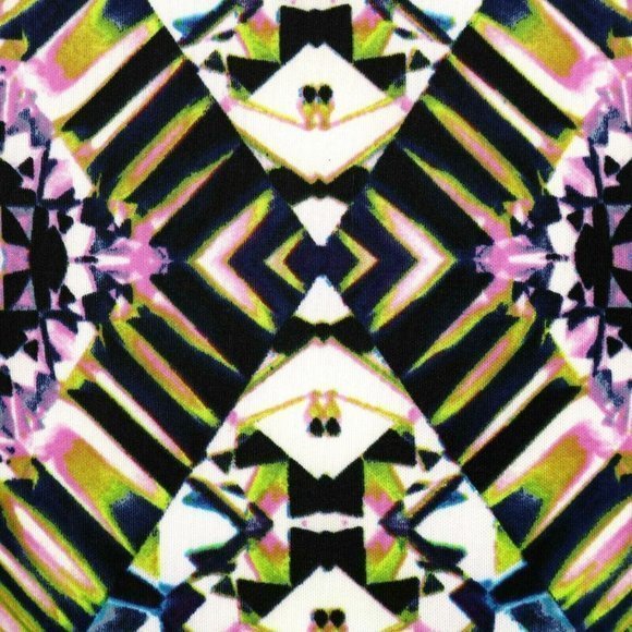 Bisou Bisou High Low Bodycon Pencil Skirt Stretch Pink Blue Black XL - Picture 11 of 12